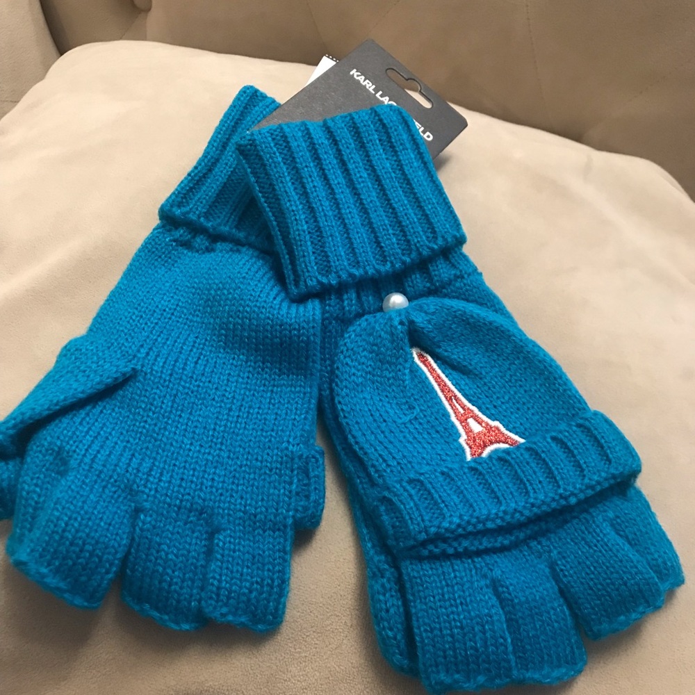 Karl Lagerfeld gloves